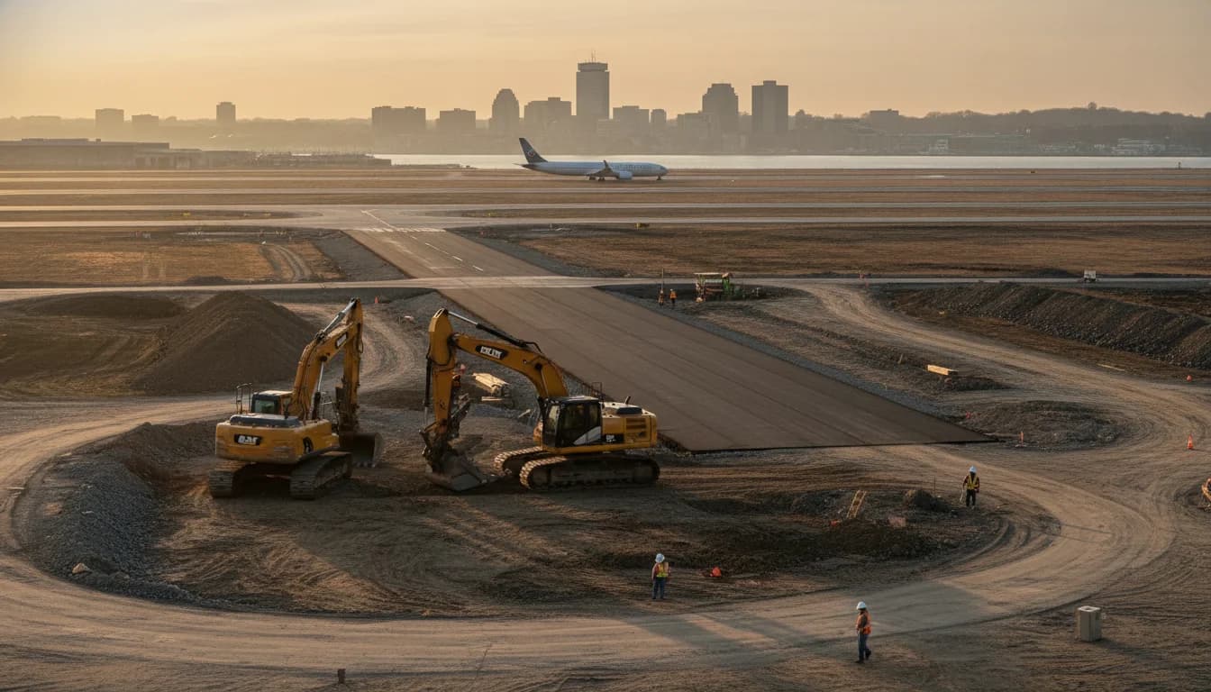 Massport Runway Safety Phase 2 Boston Logan Underway